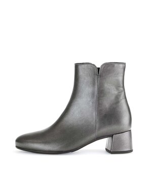 Elegante Stiefelette silber