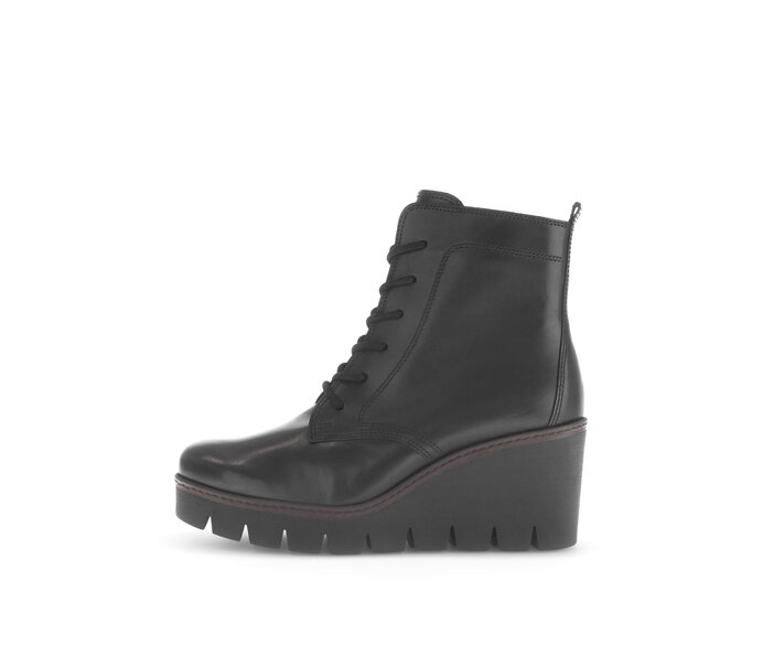 Plateau Stiefelette schwarz #0