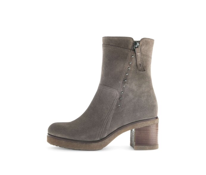 Bottine plateau marron #0