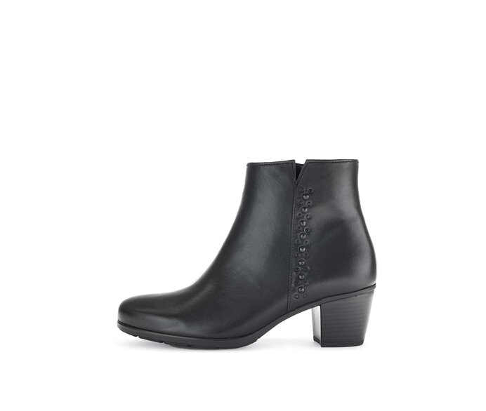 Elegante Stiefelette schwarz #0