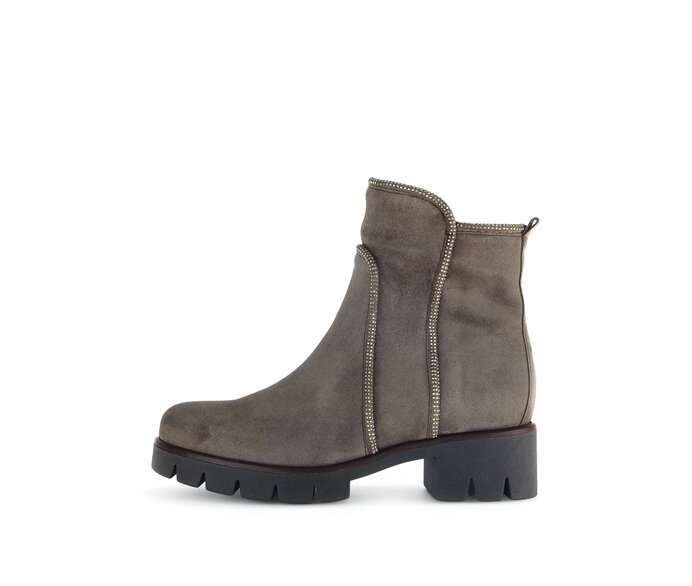 Sportliche Stiefelette braun #0
