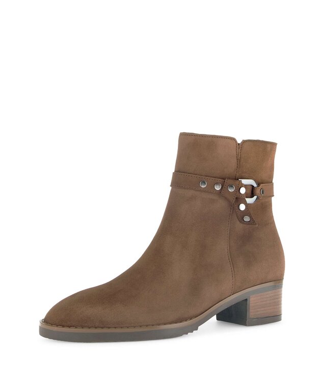 Braun Schuhe Gabor Stiefelette Gabor Sportlicher Stiefel Braun