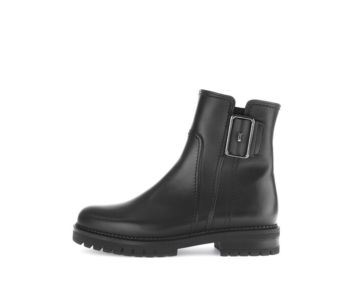 Sportliche Stiefelette schwarz #0
