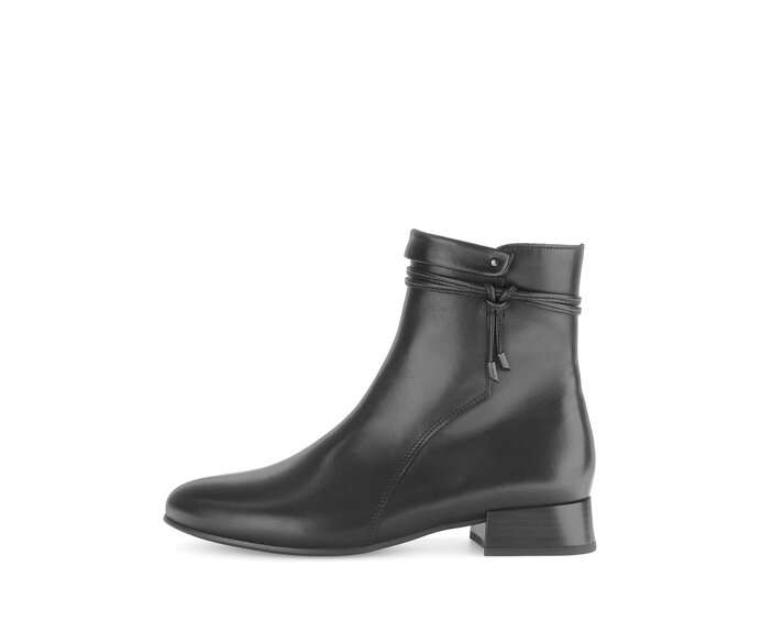 Elegante Stiefelette schwarz #0