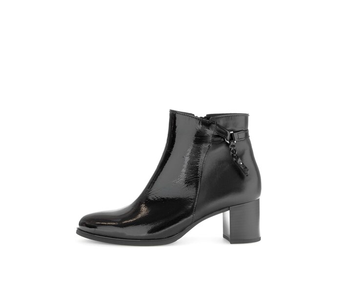 Elegante Stiefelette schwarz #0