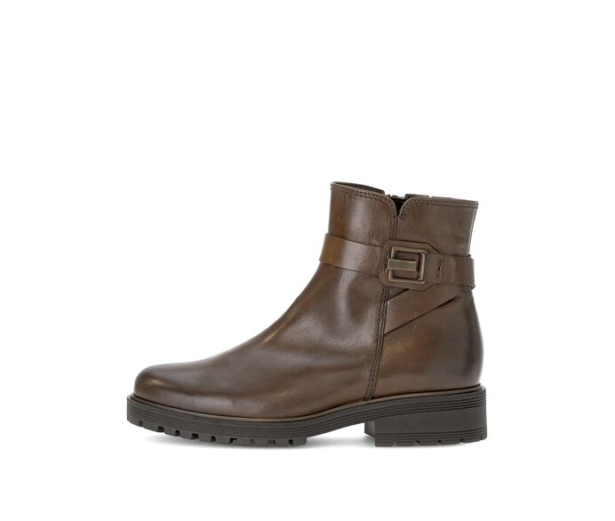 Botte de cheville sportive 52.762.53 Cuir lisse marron