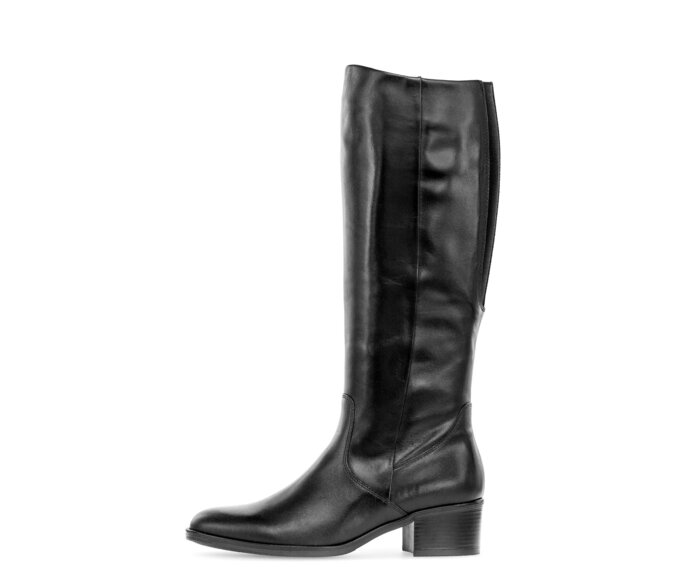 Eleganter Stiefel schwarz #0