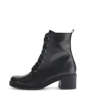 Schnürstiefelette schwarz
