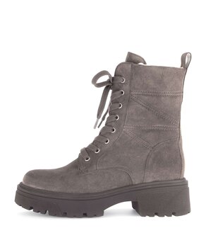 Schnürstiefelette braun