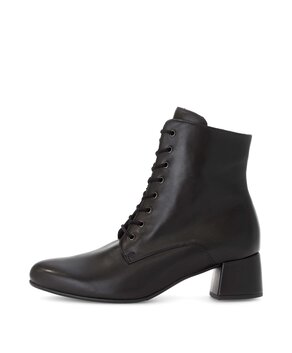Schnürstiefelette schwarz