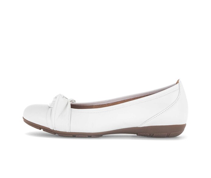 Sportliche Ballerina weiß #0