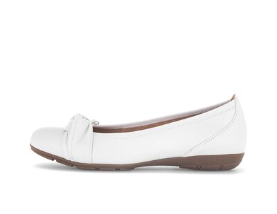 Ballerina sportiva bianco