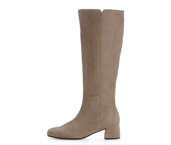 Beige enkellaarsjes gabor best sale