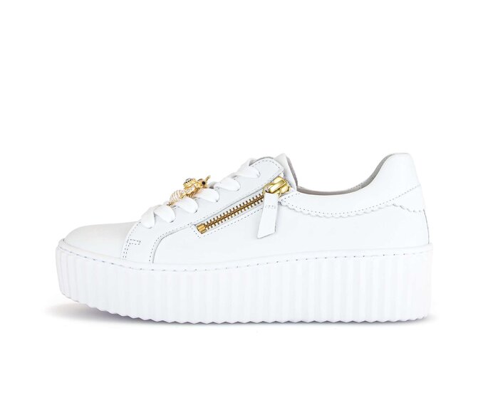 Sneaker basse 63.201.21 Cuir lisse blanc Gabor