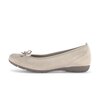 Sportliche Ballerina beige