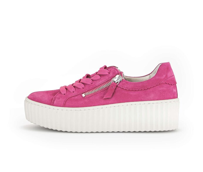 Rosa mocka sneakers top