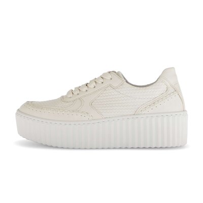 Lage sneaker beige