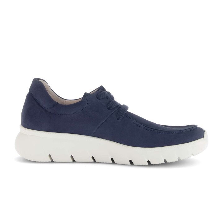 Lage sneaker blauw #1