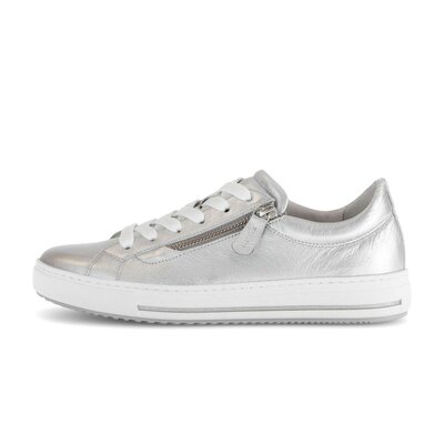 Sneaker low silber