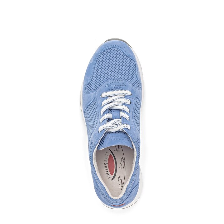Lage sneaker blauw #5