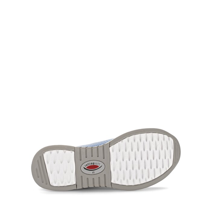 Lage sneaker blauw #4