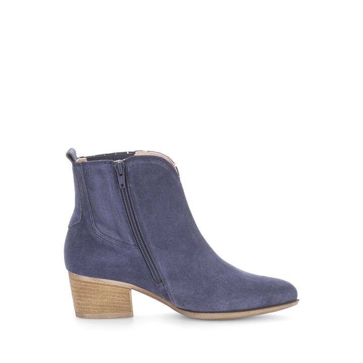 Elegante Stiefelette blau #1