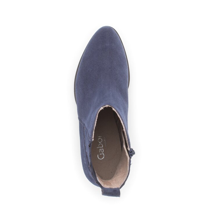 Elegante Stiefelette blau #5