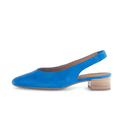 Slingpumps blau