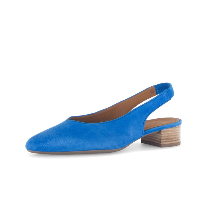 Slingpumps blau #2