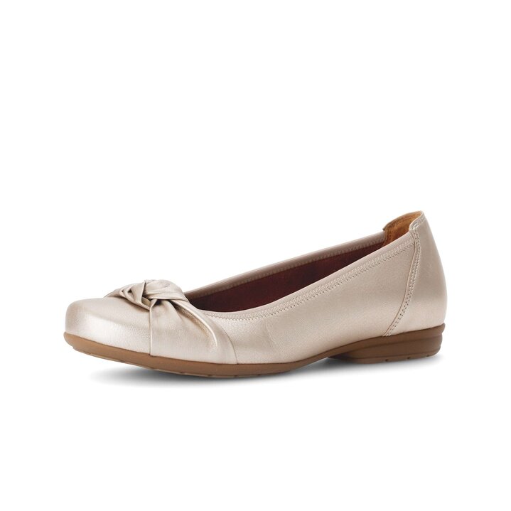 Sportliche Ballerina gold #2