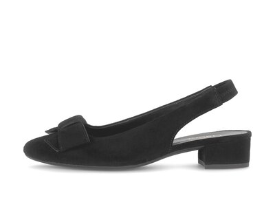 Slingback nero