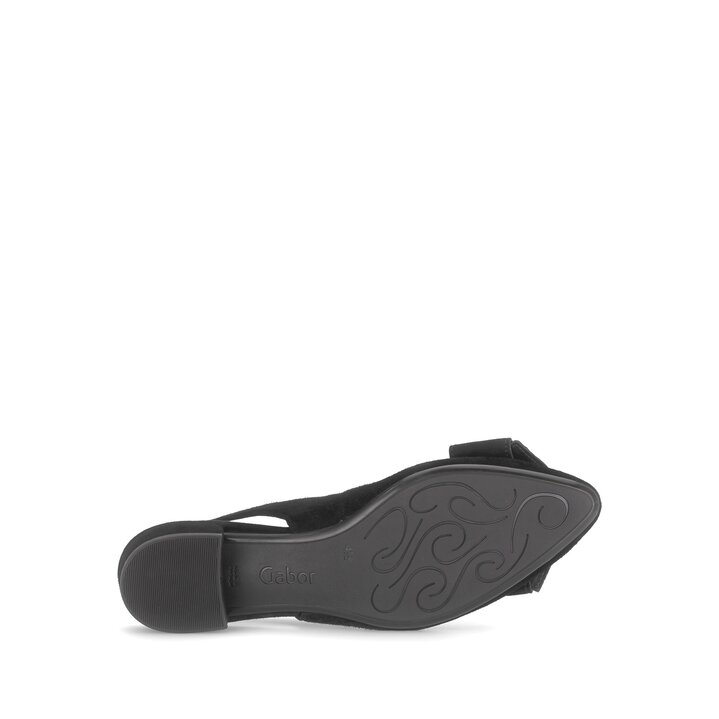 Escarpins à bride arrière noir #4