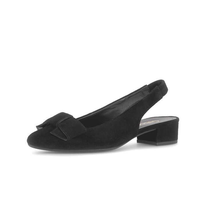 Escarpins à bride arrière noir #2