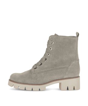 Schnürstiefelette grün