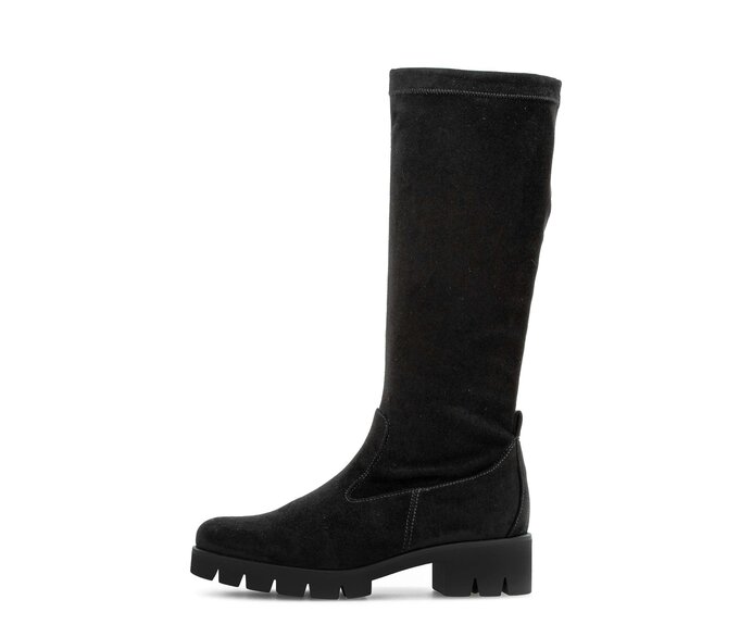 Plateau Stiefel schwarz #0