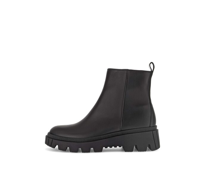 Sportliche Stiefelette schwarz #0