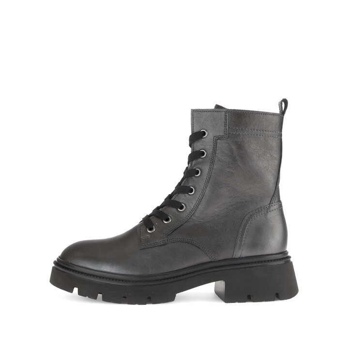 Stivaletto stringato argento #0