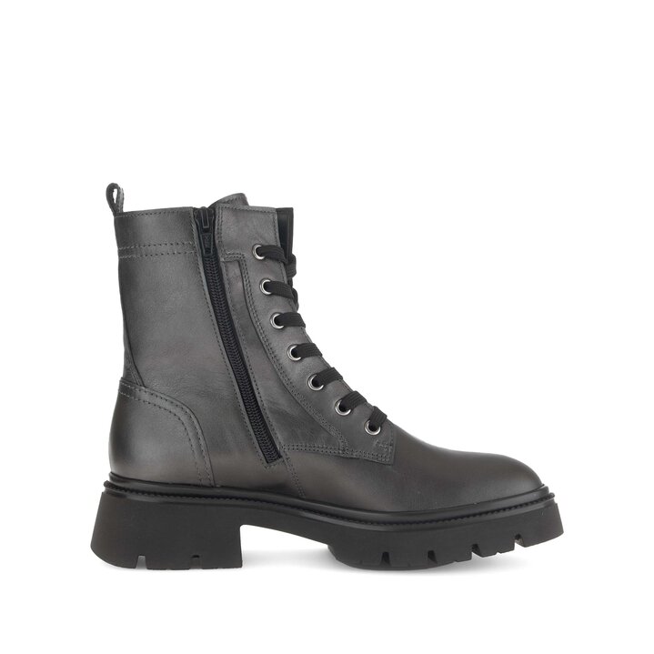 Stivaletto stringato argento #1