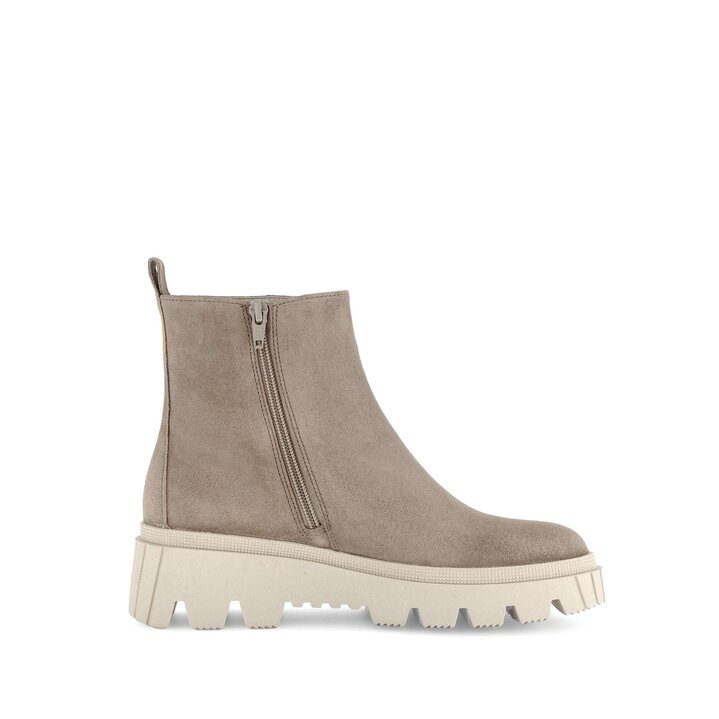 Sportiga stövletter beige #1