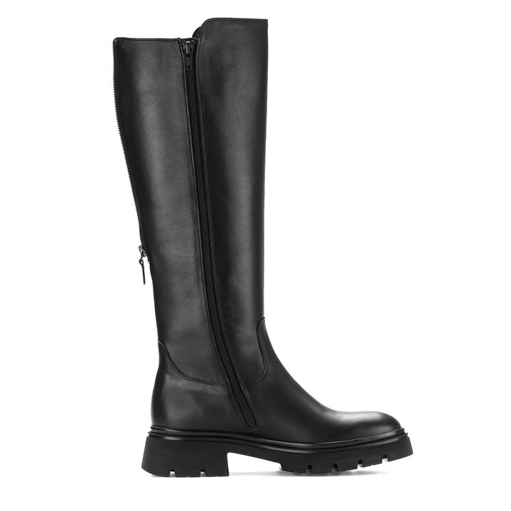 Sportlicher Stiefel schwarz #1