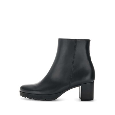 Bottine plateau noir