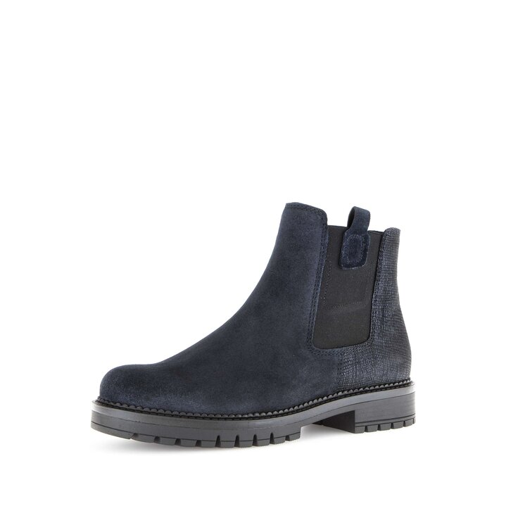 Chelsea boots blå #2