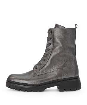 Stivaletto stringato grigio