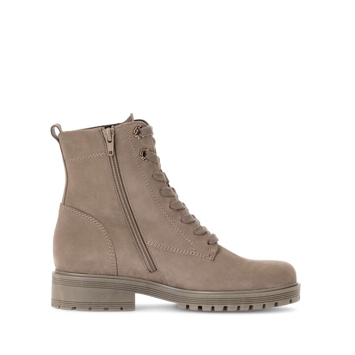 Stivaletto stringato beige #1