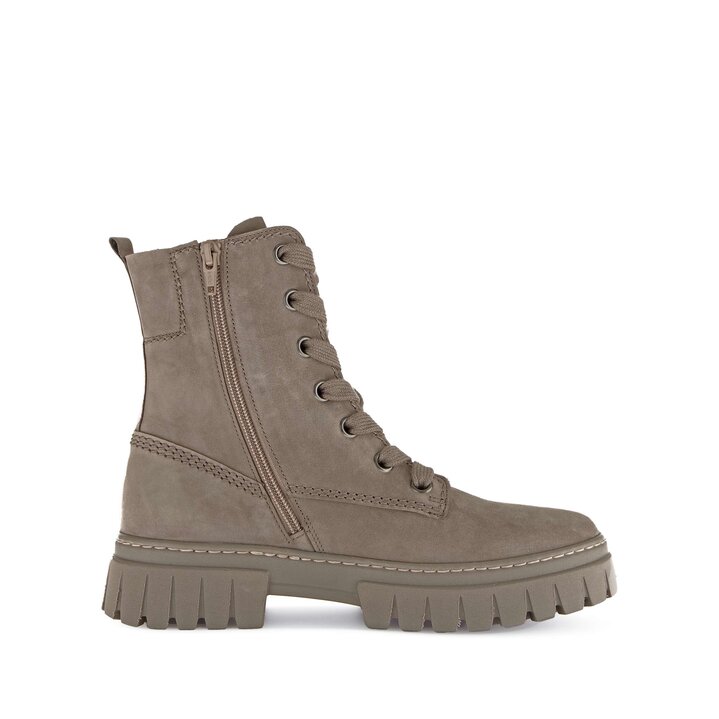 Schnürstiefelette grau #1