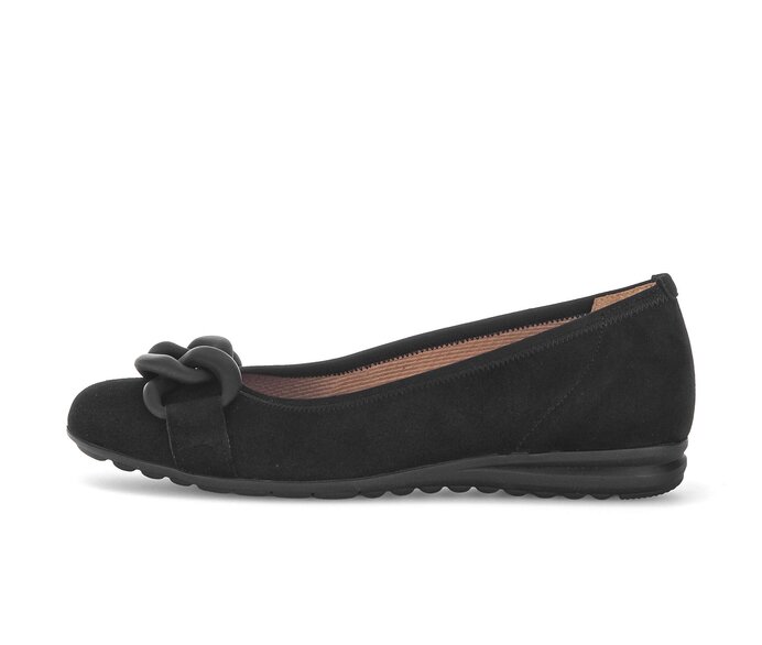 Sportliche Ballerina schwarz #0
