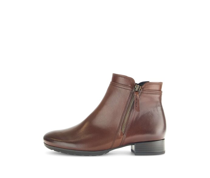 Elegante enkellaarsjes bruin #0