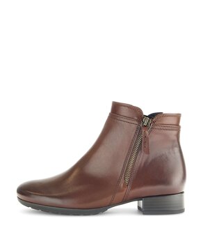 Bottine élégante marron