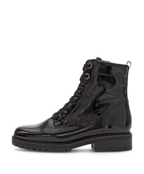 Stivaletto stringato nero