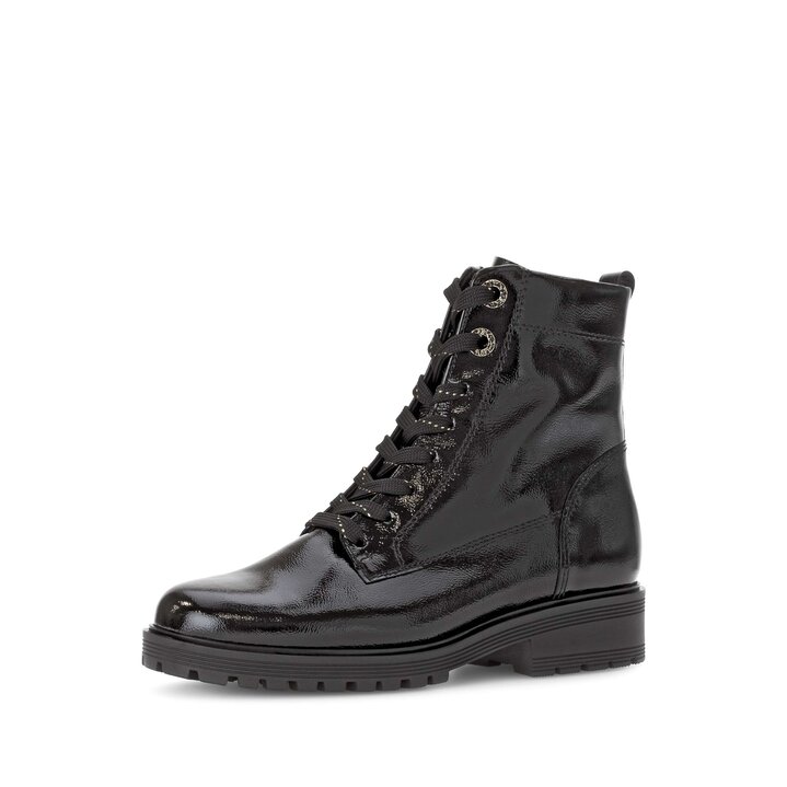 Schnürstiefelette schwarz #2